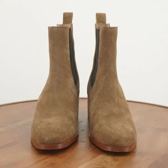 Steve Madden Brown Ankle Boots - Picture 3 of 9